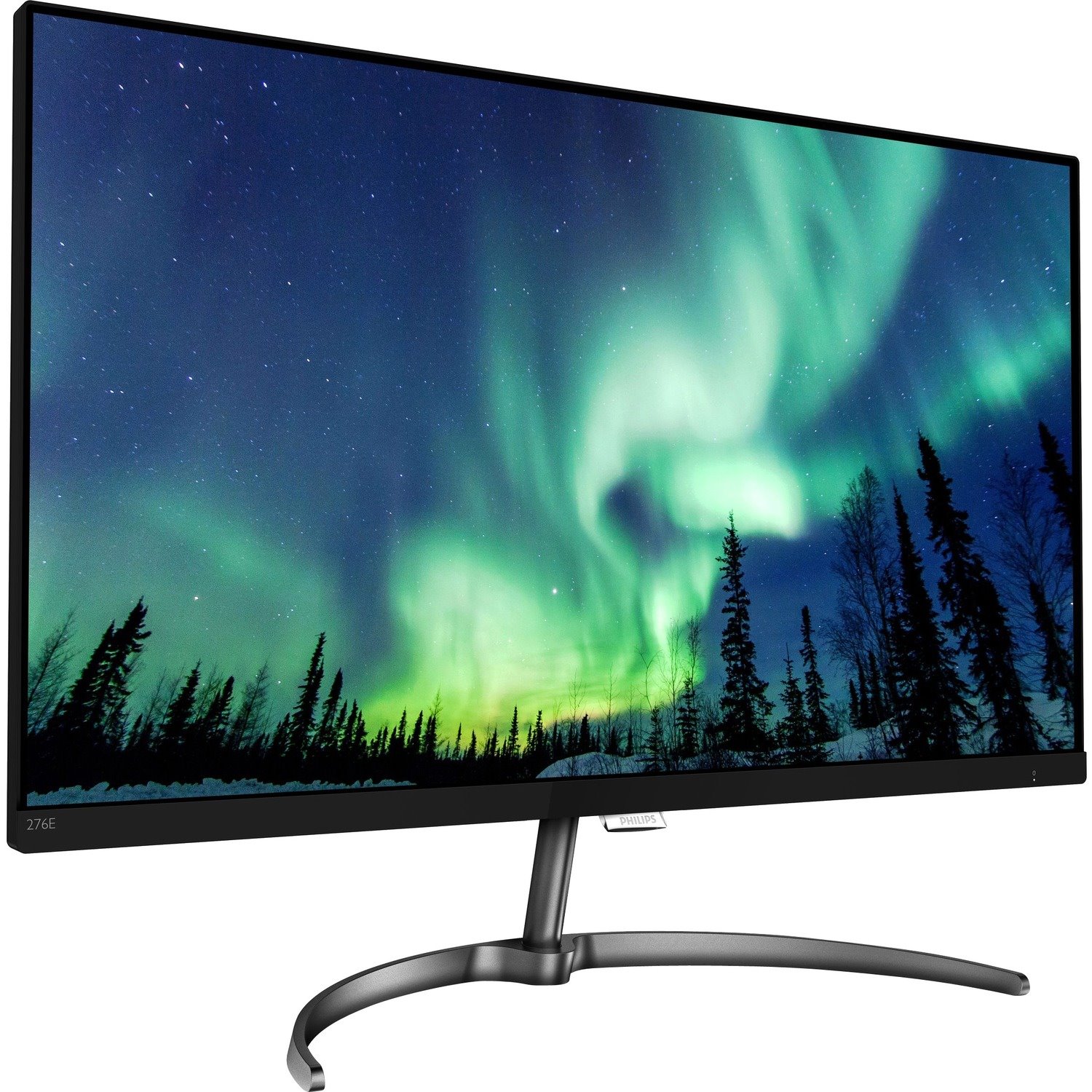 Philips E-line 276E8VJSB 27" Class 4K UHD LCD Monitor - 16:9 - Glossy Black, Glossy Gunmetal