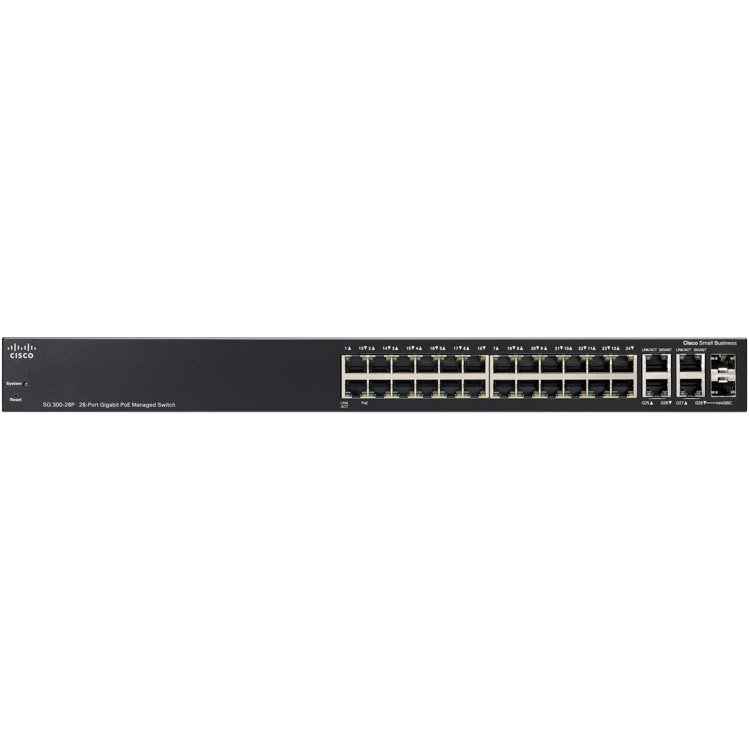 Cisco-IMSourcing SG300-28P Layer 3 Switch