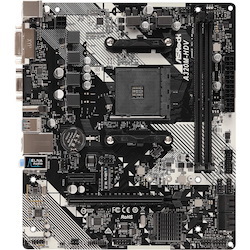 ASRock A320M-HDV R4.0 Desktop Motherboard - AMD A320 Chipset - Socket AM4 - Micro ATX