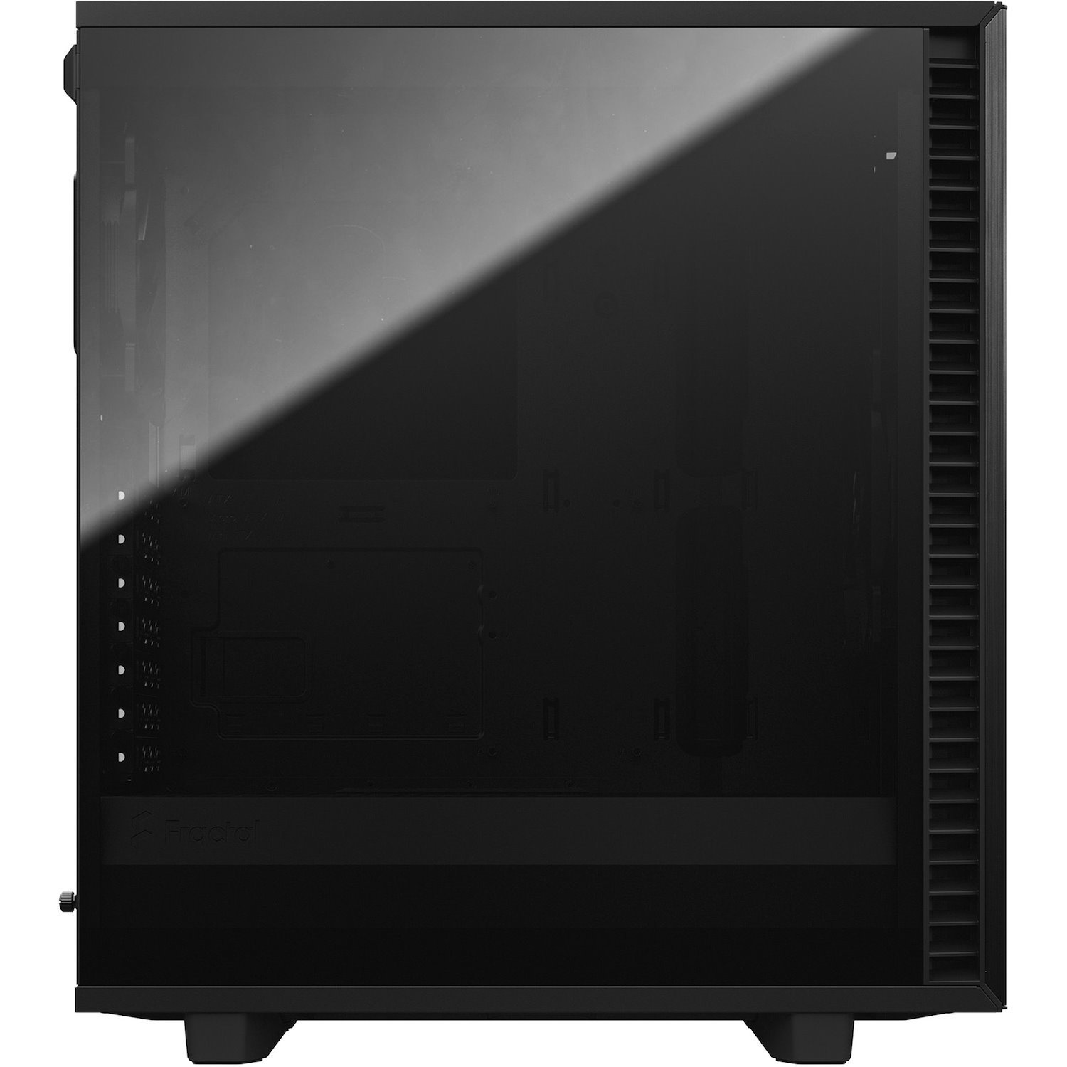 Fractal Design Define 7 Computer Case - ATX Motherboard Supported - Mid-tower - Brushed Aluminium - Dark Black