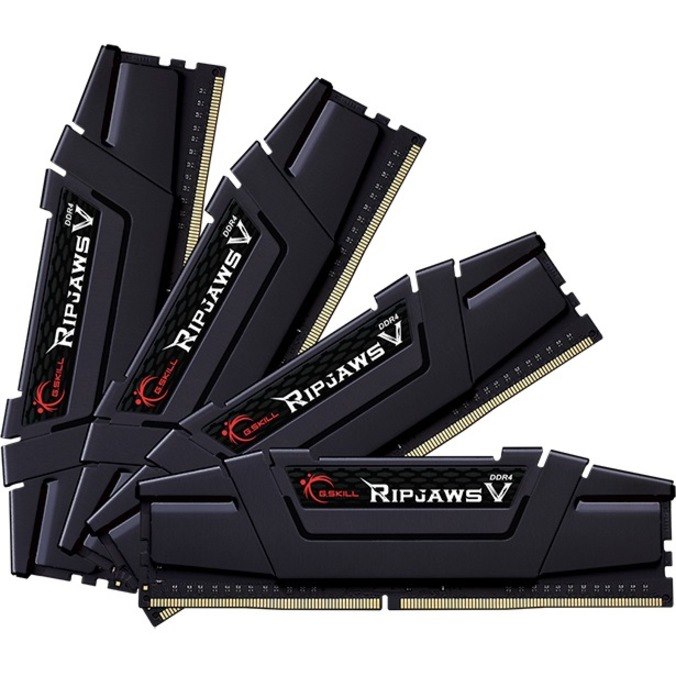 G.SKILL Ripjaws V RAM Module for Desktop PC - 32 GB (4 x 8GB) - DDR4-4000/PC4-32000 DDR4 SDRAM - 4000 MHz - CL18 - 1.35 V