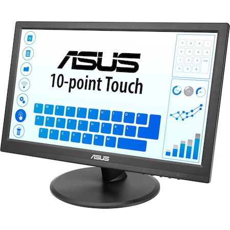 Asus VT168HR 16" Class LCD Touchscreen Monitor - 16:9 - 5 ms