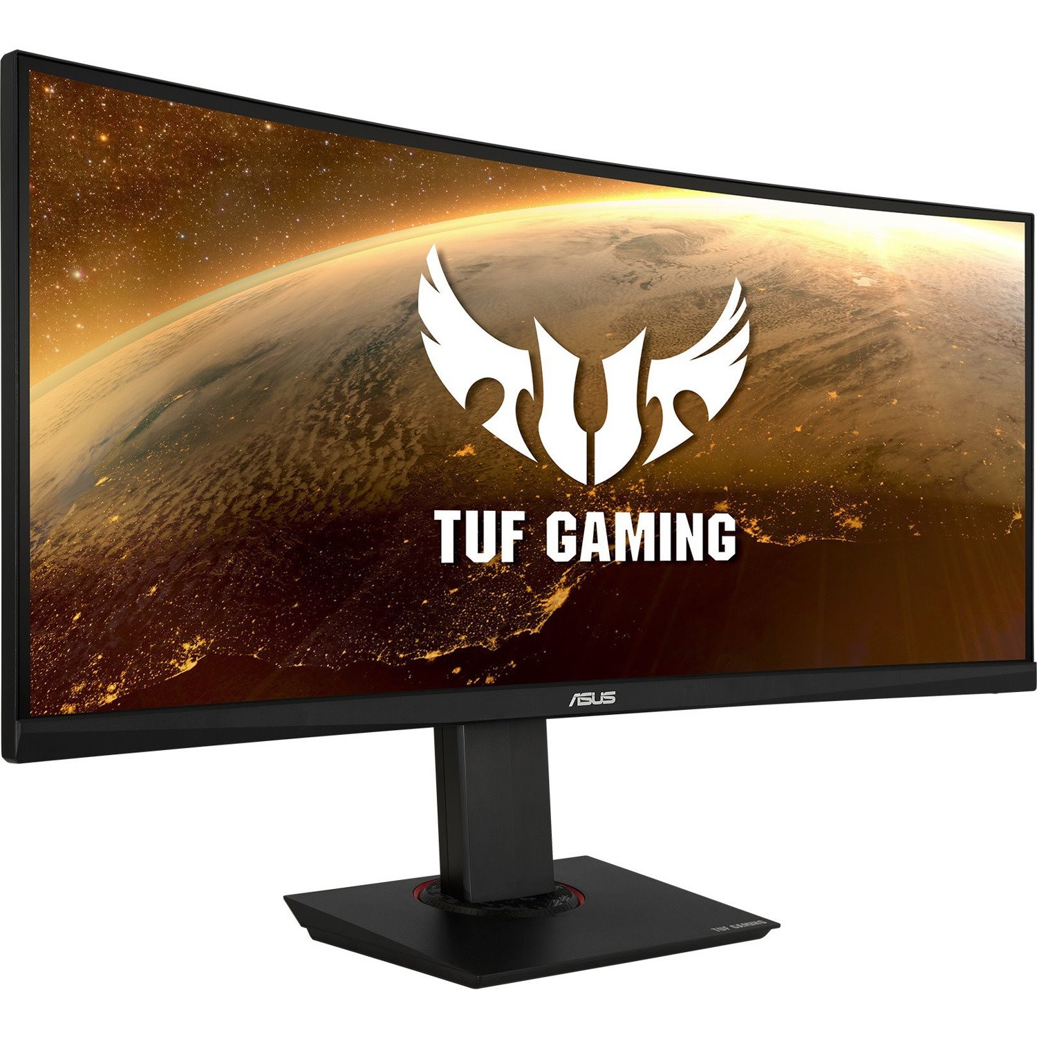 TUF VG35VQ 88.9 cm (35") WQHD Curved Screen LED Gaming LCD Monitor - 21:9 - Black