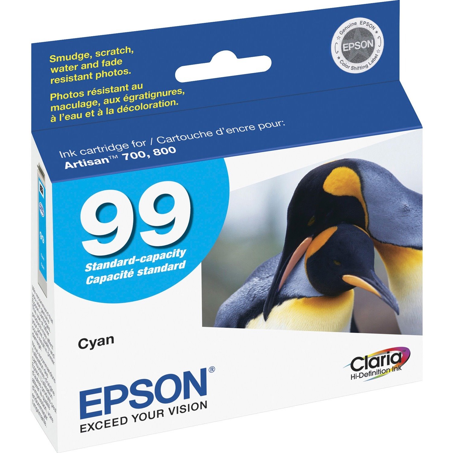 Epson Claria No. 99 Original Ink Cartridge