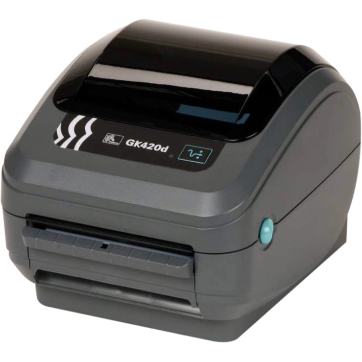 Zebra GK420d Desktop Direct Thermal Printer - Monochrome - Label Print - Fast Ethernet - USB - US