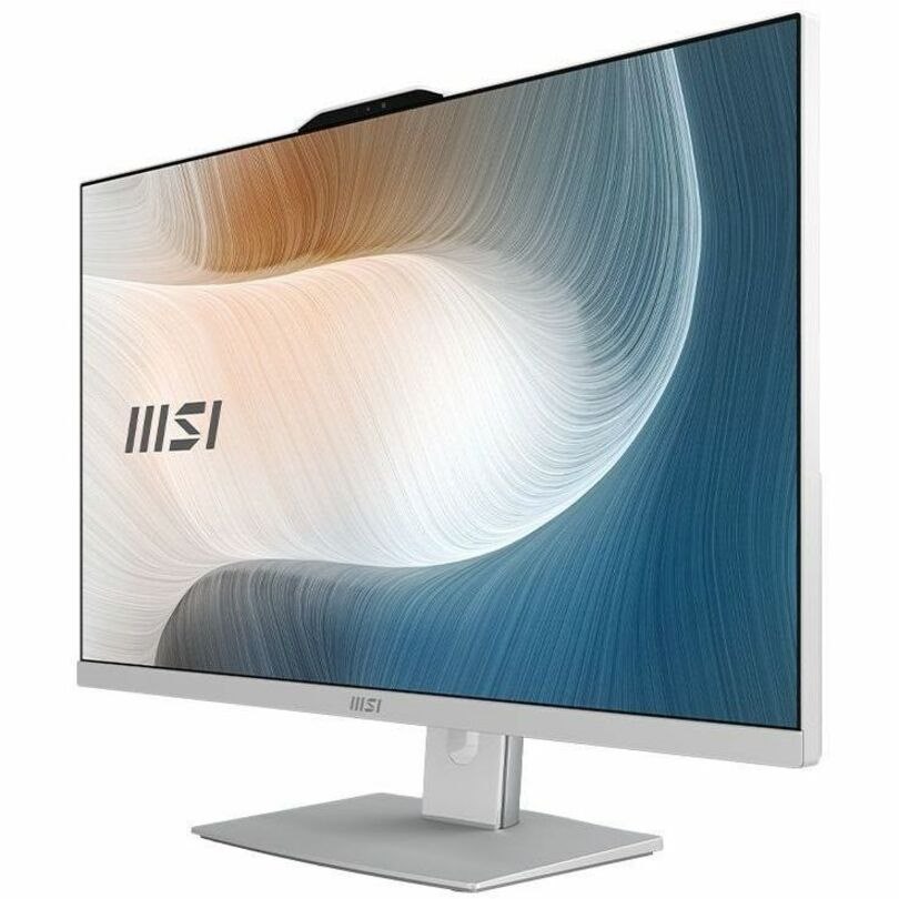 MSI Modern AM242TP 12M Modern AM242TP 12M-056US All-in-One Computer - Intel Core i5 12th Gen i5-1240P - 8 GB - 256 GB SSD - 23.8" Full HD Touchscreen - Desktop - White