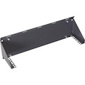 Black Box Mounting Bracket for Cable Manager, Patch Panel, Console Server, Switch - Black Powder Coat