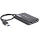 StarTech.com USB to Dual DisplayPort Adapter - 4K 60Hz - USB 3.0 5Gbps - USB Dual Monitor Adapter - Dual DisplayPort Adapter - DisplayLink Certified
