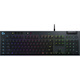 Logitech G815 LIGHTSYNC RGB Mechanical Gaming Keyboard with Low Profile GL Clicky key switch, 5 programmable G-keys,USB Passthrough, dedicated media control