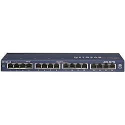 Netgear ProSafe GS116 16 Ports Ethernet Switch - Gigabit Ethernet - 10/100/1000Base-T