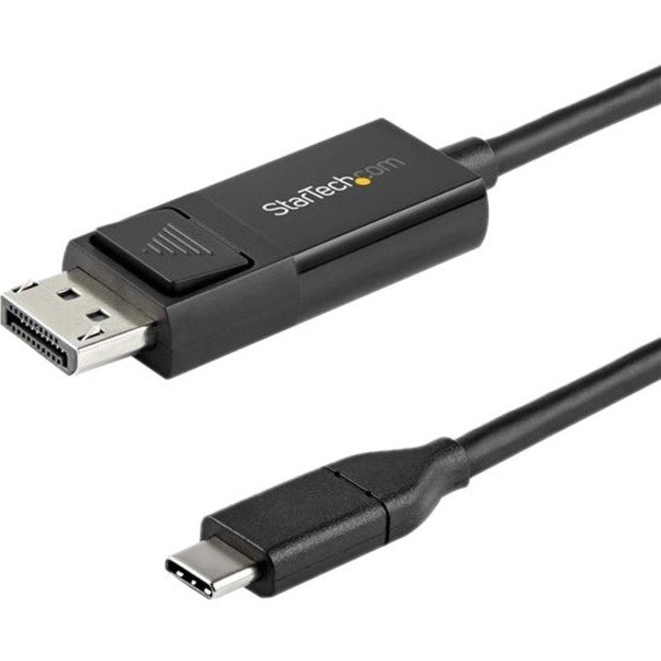 StarTech.com 1 m DisplayPort/USB-C A/V Cable for Audio/Video Device, Monitor, MAC, Amplifier, Notebook, Mobile Device