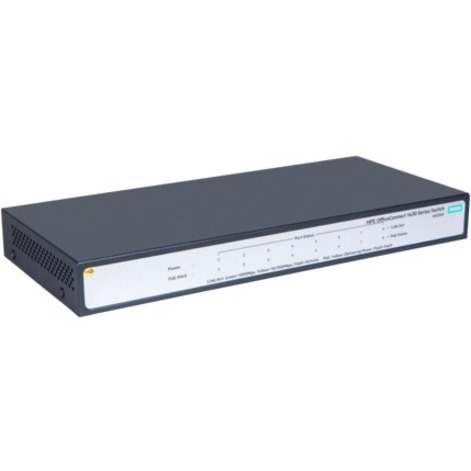 HPE OfficeConnect 1420 1420 8G PoE+ (64W) 8 Ports Ethernet Switch - Gigabit Ethernet - 1000Base-T