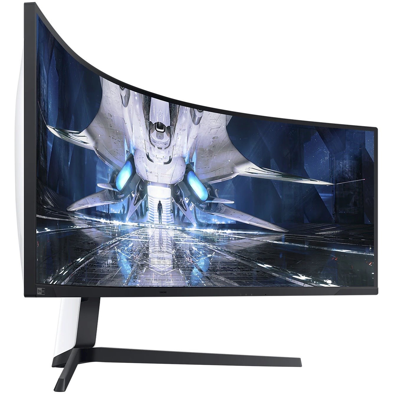 Samsung Odyssey Neo G9 S49AG950NU 49" Class Dual Quad HD (DQHD) Curved Screen Gaming LCD Monitor - 32:9 - Black