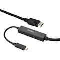 StarTech.com 9.8ft/3m USB C to DisplayPort 1.2 Cable 4K 60Hz - USB Type-C to DP Video Adapter Monitor Cable HBR2 - TB3 Compatible - Black