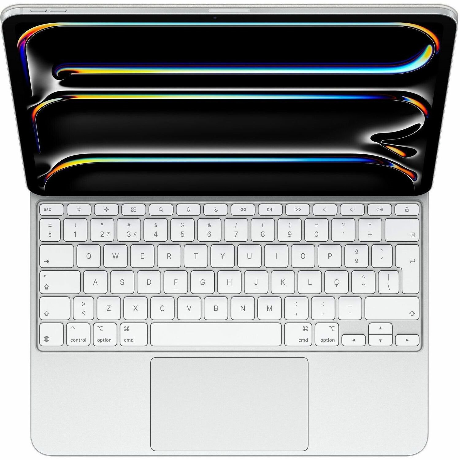 Apple Magic Keyboard/Cover Case for 33 cm (13") Apple iPad Pro 13 (2024) Tablet - White