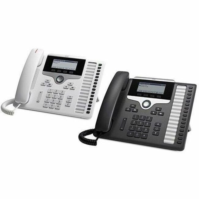 Cisco 7861 IP Phone - Corded - Corded - Wall Mountable, Desktop, Tabletop - Charcoal