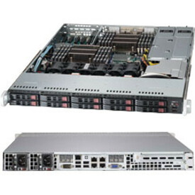 Supermicro SuperServer 1027R-73DBRF Barebone System - 1U Rack-mountable - Socket R LGA-2011 - 2 x Processor Support