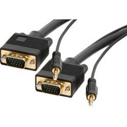 Comsol 5 m Coaxial A/V Cable for Monitor, PC, Audio/Video Device