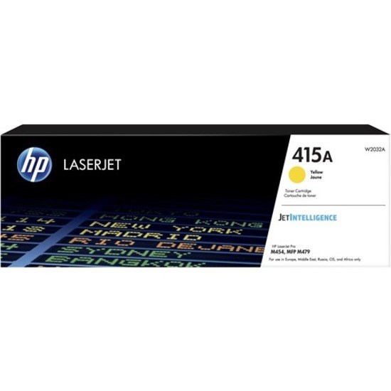 HP 415A Original Laser Toner Cartridge - Yellow - 1 Pack