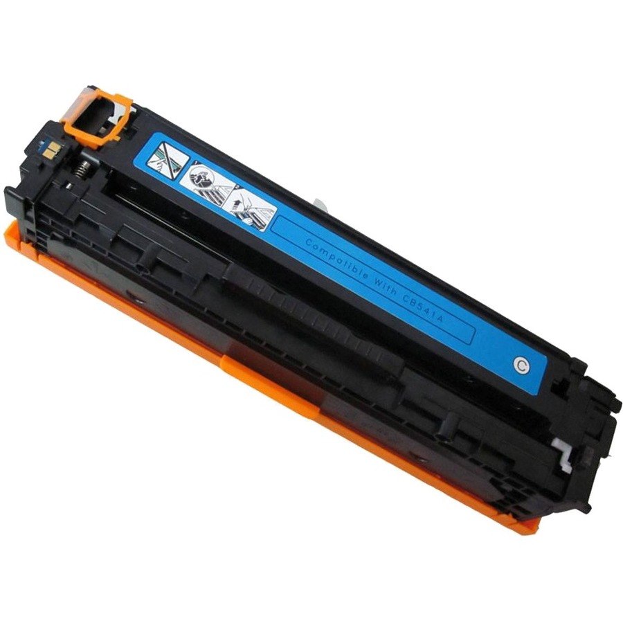 eReplacements CB541A-ER New Compatible Toner Cartridge - Alternative for HP (CB541A) - Cyan