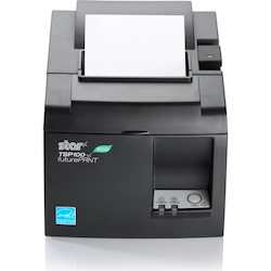 Star Micronics TSP100III Thermal Printer, Ethernet (LAN) - Cutter, Internal Power Supply, Includes Ethernet Cable, White