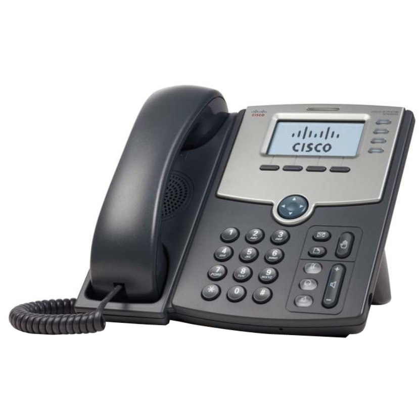 Cisco IP Phone - Corded - Silver, Gray