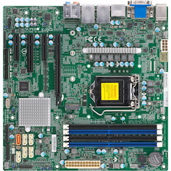 Supermicro X12SCQ Desktop Motherboard - Intel Q470E Chipset - Socket LGA-1200 - Micro ATX