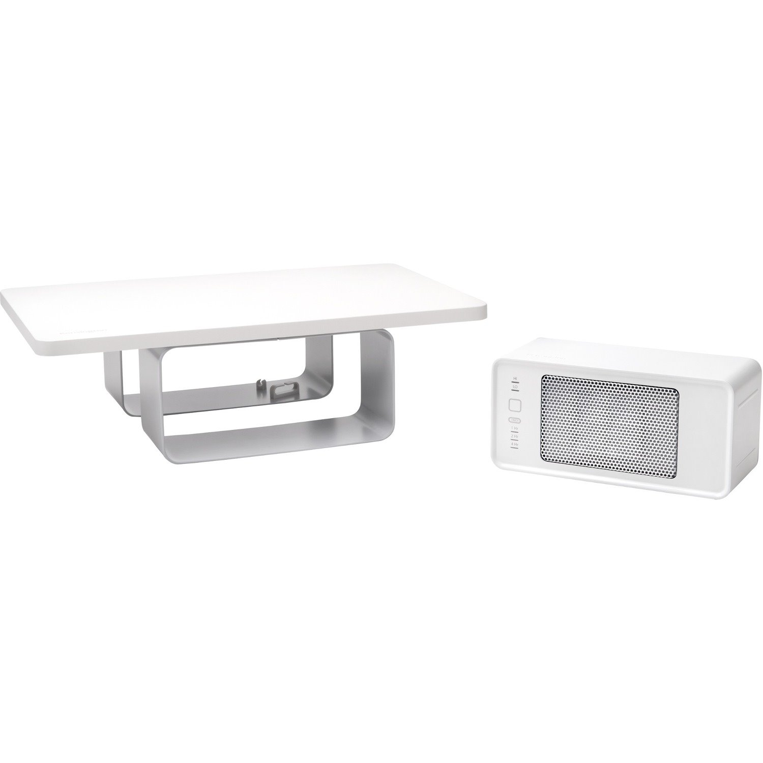 Kensington WarmView Wellness Monitor Stand with Ceramic Heater