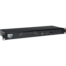 Tripp Lite by Eaton 8-Port Rackmount KVM Switch w/ Built in IP and On Screen Display 1U