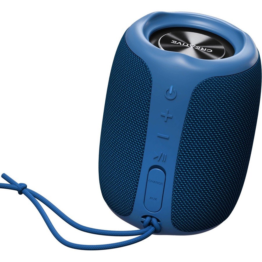 Creative MUVO Play Portable Bluetooth Speaker System - 10 W RMS - Siri, Google Assistant Supported