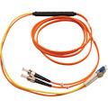 Eaton Tripp Lite Series Fiber Optic Mode Conditioning Patch Cable (ST/LC), 10M (33 ft.)