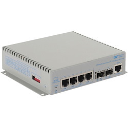 Omnitron Systems OmniConverter 10GPoEBT/M 3162B-0-24-1W Ethernet Switch