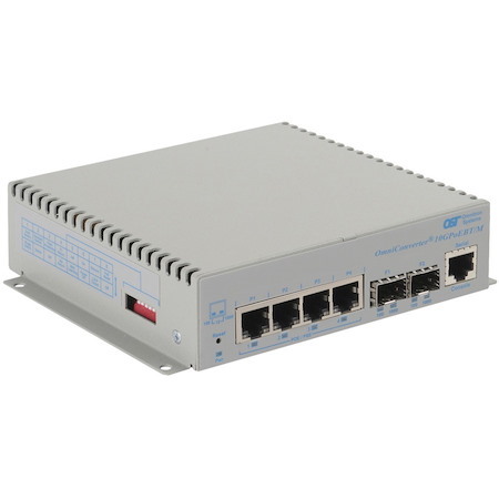Omnitron Systems OmniConverter 10GPoEBT/M 3160B-0-24-9Z Ethernet Switch