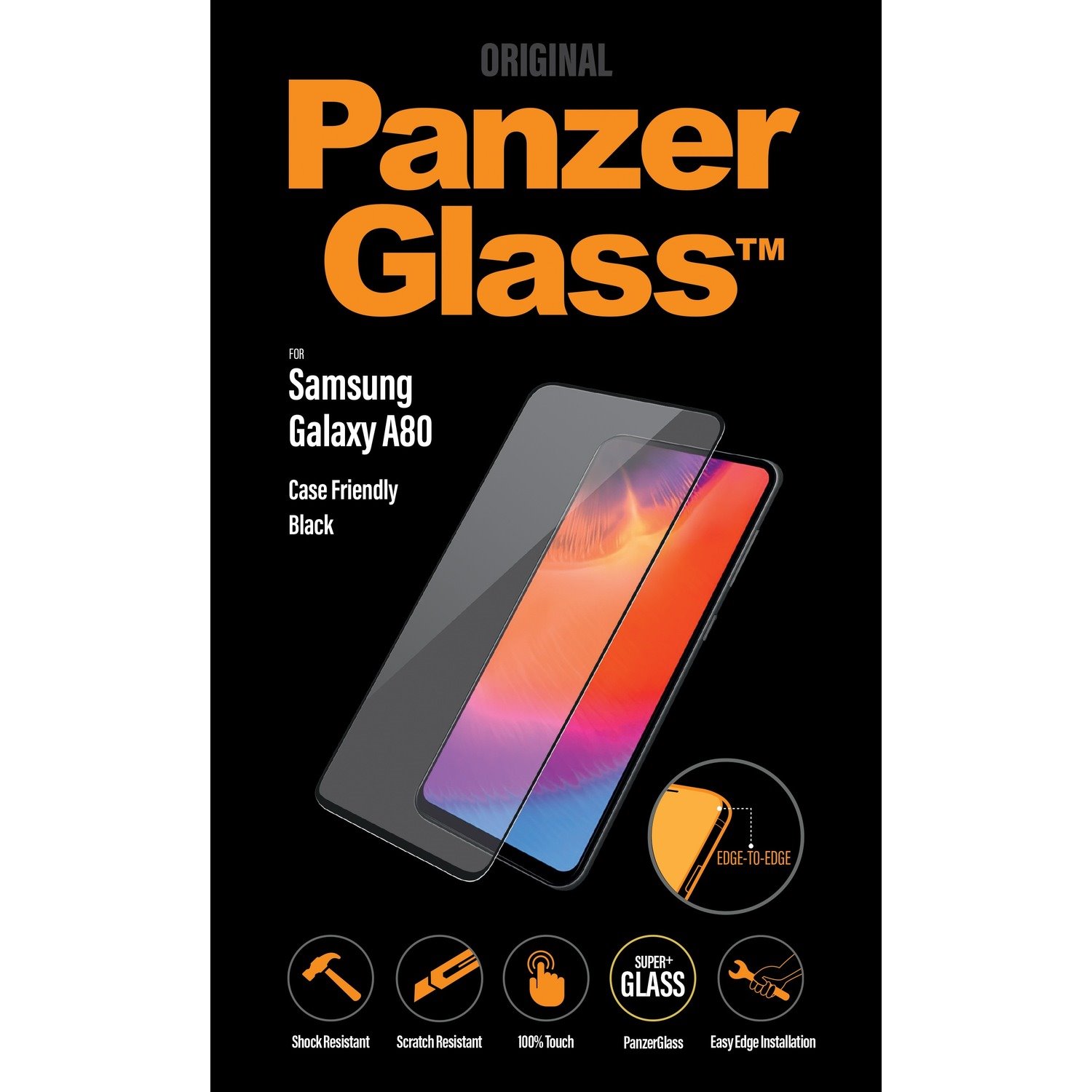 PanzerGlass Original Tempered Glass Screen Protector - Crystal Clear - 1