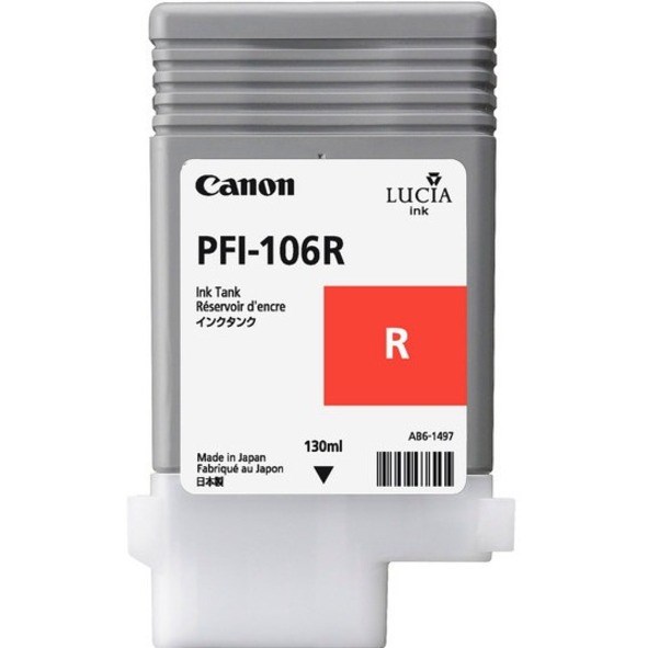 Canon Lucia EX PFI-106 R Original Inkjet Ink Cartridge - Red Pack