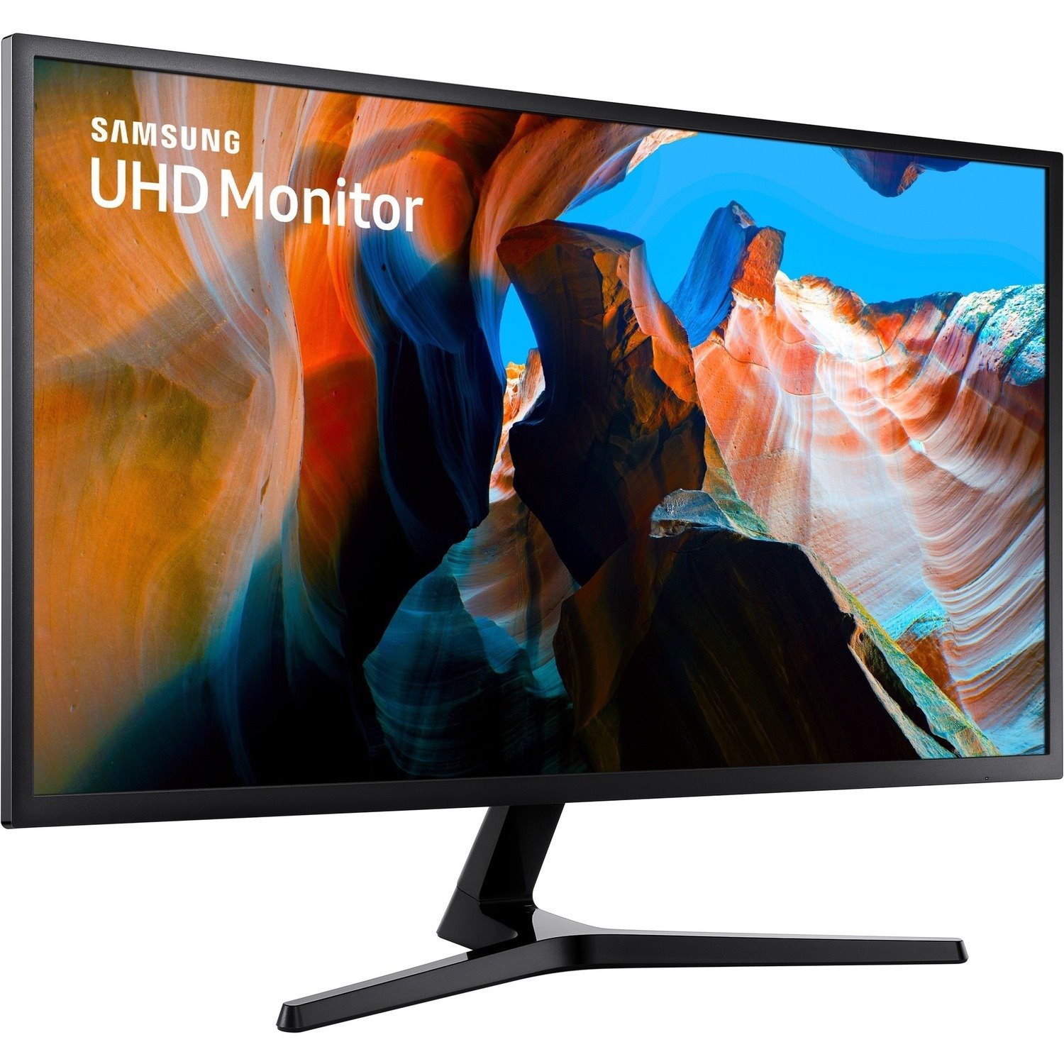 Samsung U32J590UQE 31.5" 4K LCD Monitor - 16:9 - Dark Blue Gray