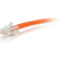C2G 100ft Cat5e Non-Booted Unshielded (UTP) Network Patch Cable - Orange