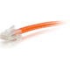 C2G-30ft Cat5e Non-Booted Unshielded (UTP) Network Patch Cable - Orange