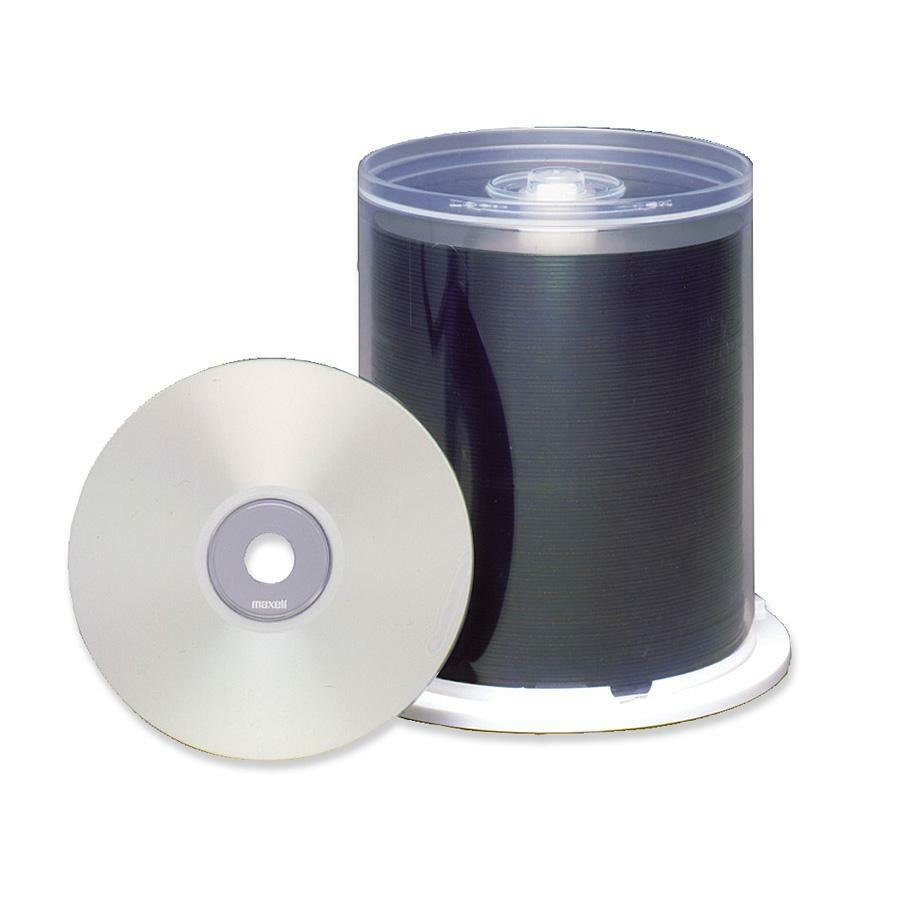 Maxell CD Recordable Media - CD-R - 48x - 700 MB - 100 Pack Spindle - Bulk