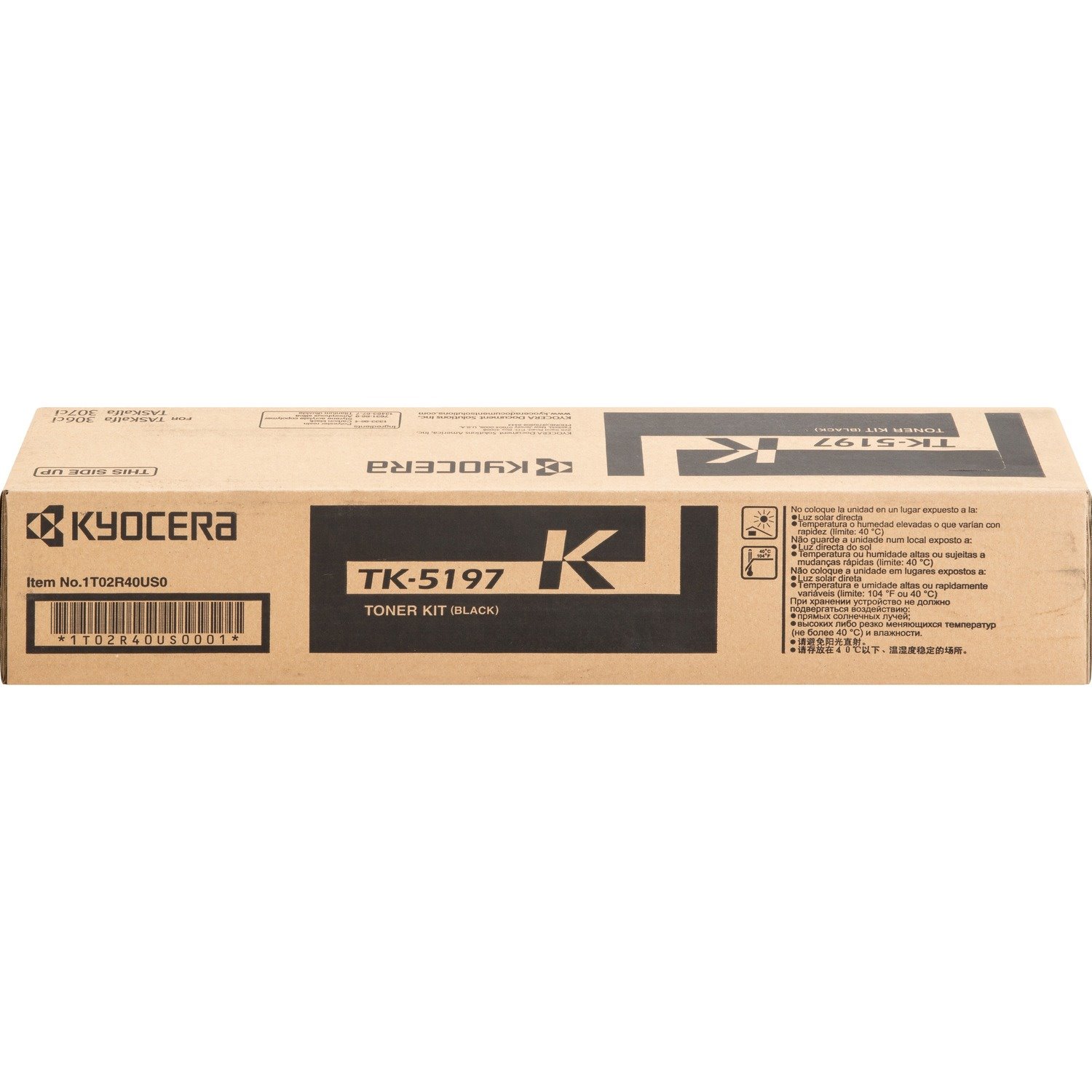 Kyocera TK-5197K Original Laser Toner Cartridge - Black - 1 Each