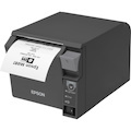 Epson TM-T70II Desktop Direct Thermal Printer - Monochrome - Receipt Print - USB - Serial