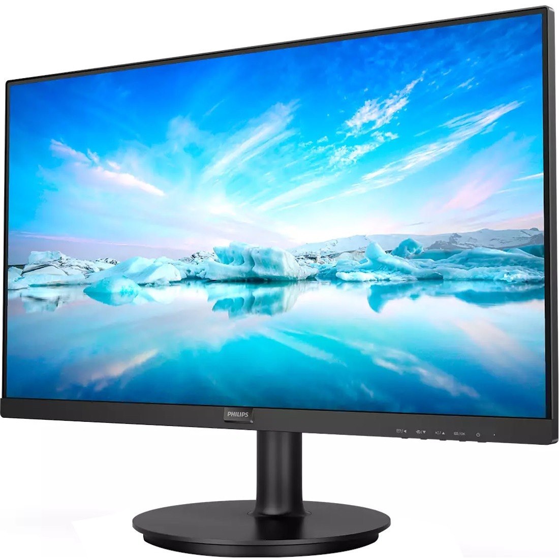 Philips 222V8LA 22" Class Full HD LCD Monitor - 16:9 - Textured Black