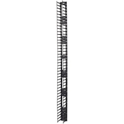 APC by Schneider Electric AR7585 Cable Organizer - Black - 2 Pack - TAA Compliant
