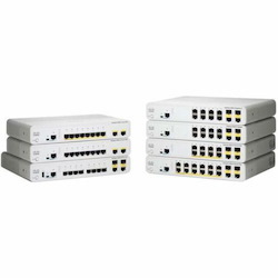 Cisco 2960C Switch 8 FE, 2 x Dual Purpose Uplink, LAN Lite