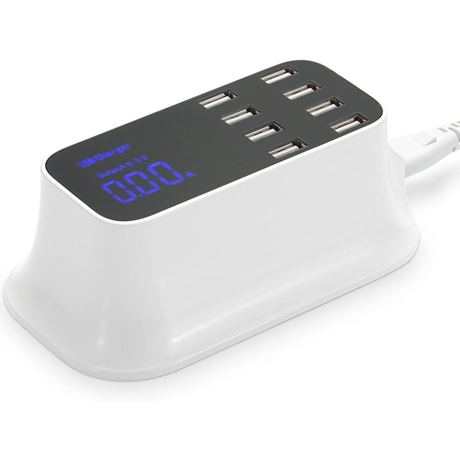 4XEM 40W 8-Port USB Desktop Charger