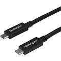 StarTech.com 6 ft (1.8m) USB C to USB C Cable, 5A 100W PD 3.0, Certified Works With Chromebook, USB-IF Certified, M/M, USB 3.0 (5Gbps)