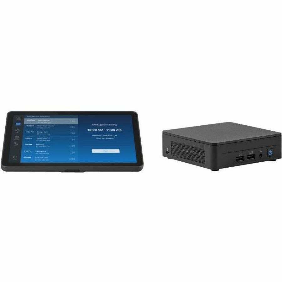 Logitech BASE Zoom Room (no AV) with Tap + ASUS&reg; NUC