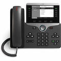 Cisco 8811 IP Phone - Corded - Corded - Wall Mountable, Tabletop - Charcoal