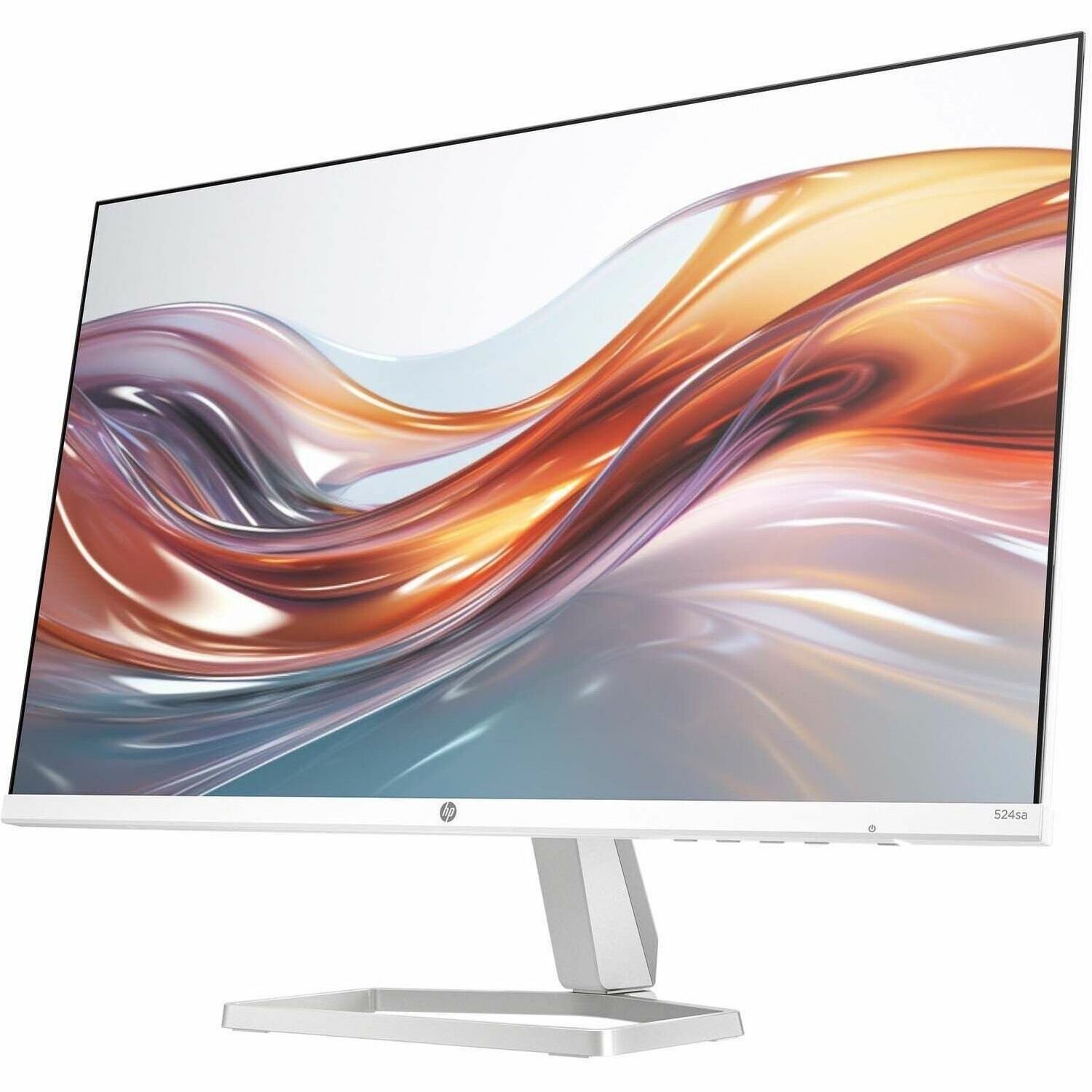 HP 524sa 24" Class Full HD LED Monitor - 16:9 - White