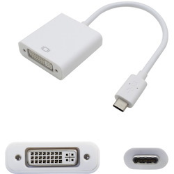 AddOn USB 3.1 (C) Male to DVI-I (29 pin) Female White Adapter